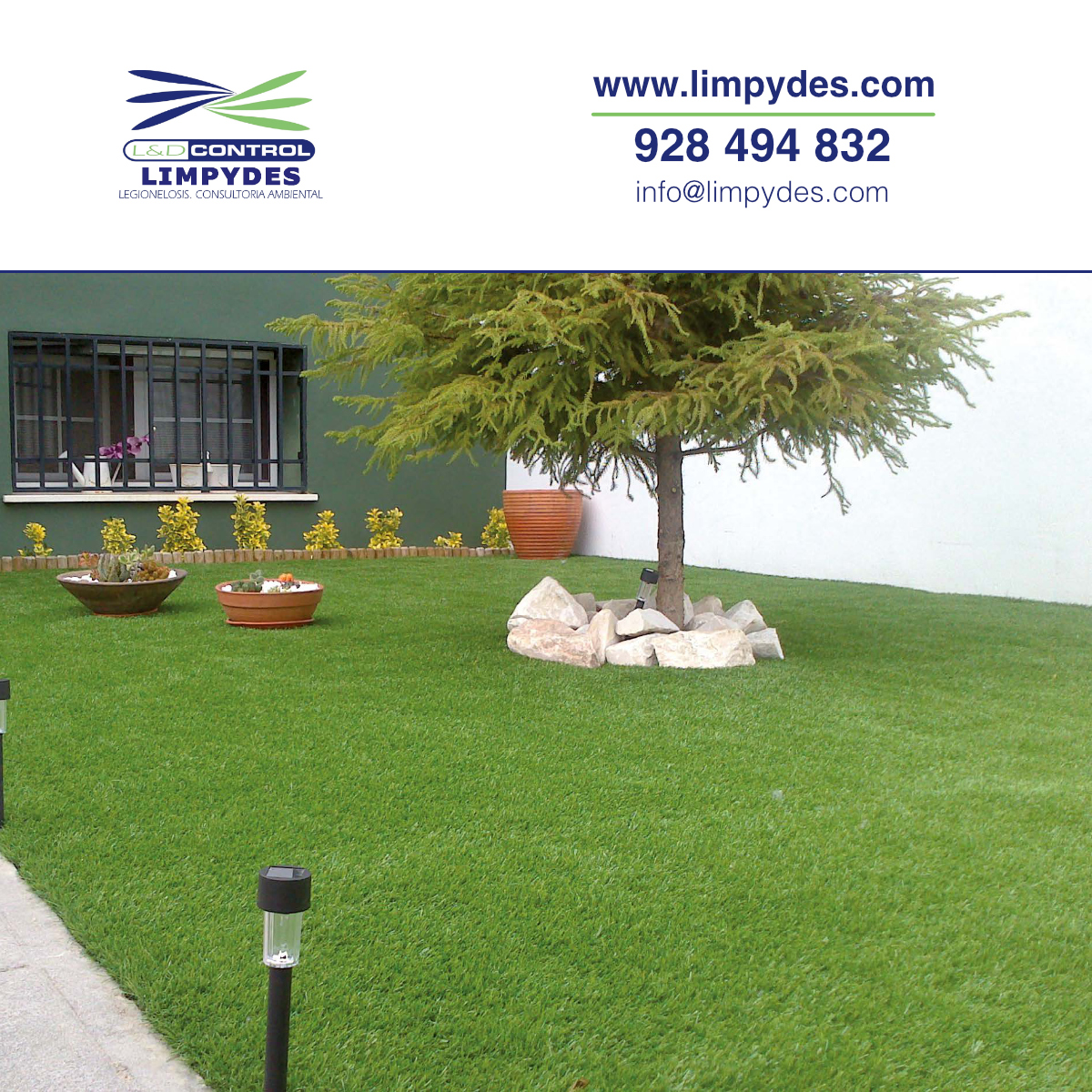 Limpydes's tweet photo. Nuestros modelos de #céspedartificial🌱 son ideales para espacios interiores y para tu #jardín.

✅ Higiénicos y antialérgicos.
✅ Resistentes a la humedad o temperaturas extremas.
✅ Reciclables y ecológicos.
✅ No atrae a los insectos.

🌐 https://t.co/qIcSV3UnLO https://t.co/ydlxInPDzW