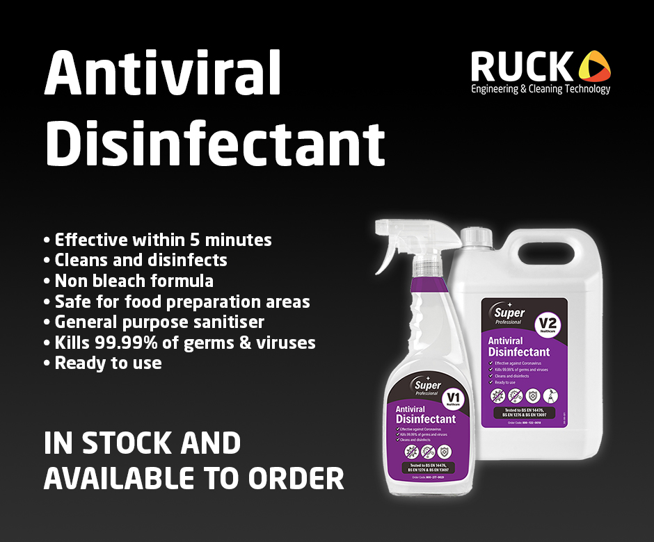RuckEngineering's tweet image. We have V1 &amp;amp; V2 Antiviral Sanitising Disinfectant in stock &amp;amp; available now at competitive prices. Stay safe, clean &amp;amp; sanitise your business.

ruck.group/collections/hy…

#ruck #disinfectant #antiviral #sanitiser #sanitising #coronavirus #covid #disinfectantspray #sanitiserspray