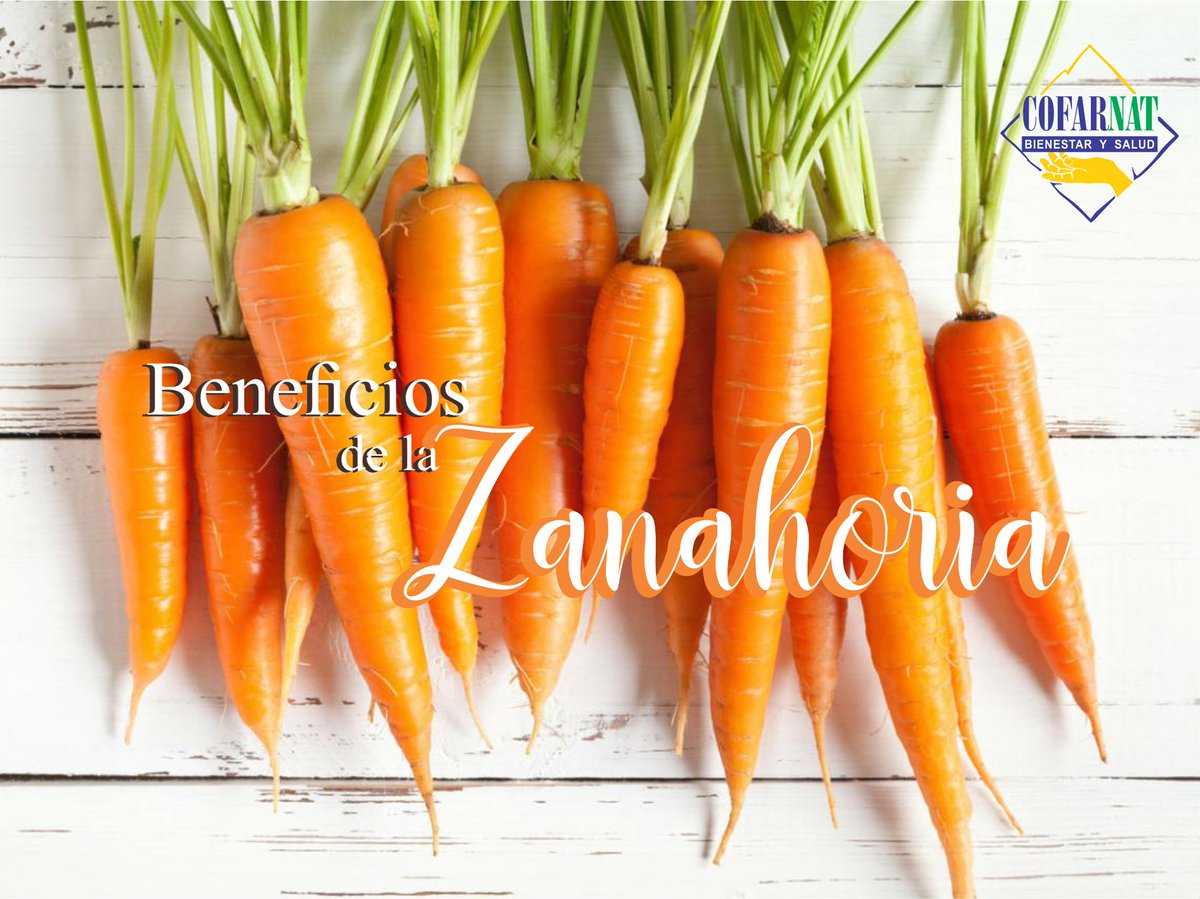 LabCofarnat's tweet image. BENEFICIOS DEL BETACAROTENO Y LA ZANAHORIA