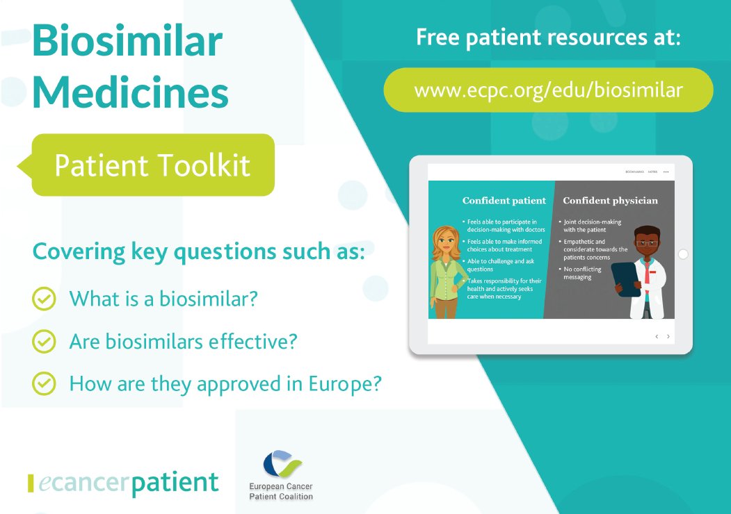 united4cancer's tweet photo. Have you ever heard of #biosimilars?๐ Ahead of #globalbiosimilarsweek... we are launching a patient toolkit!
We believe that patients should have an active role during their treatment ๐ช Do you want to learn more ? Check this out โก๏ธhttps://t.co/3FZnwpE36p #InformedPatient https://t.co/8pJml5z9ht
