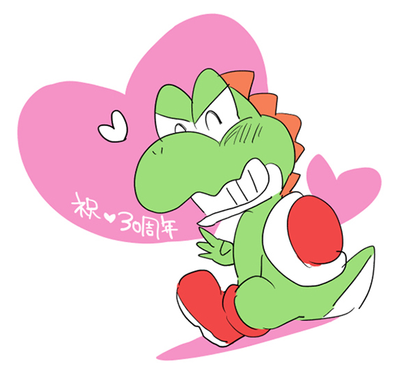 スーパーマリオくん30周年おめでとう🍄ヨッシーが股間をめちゃくちゃ蜂に刺されてたシーンが好きです 