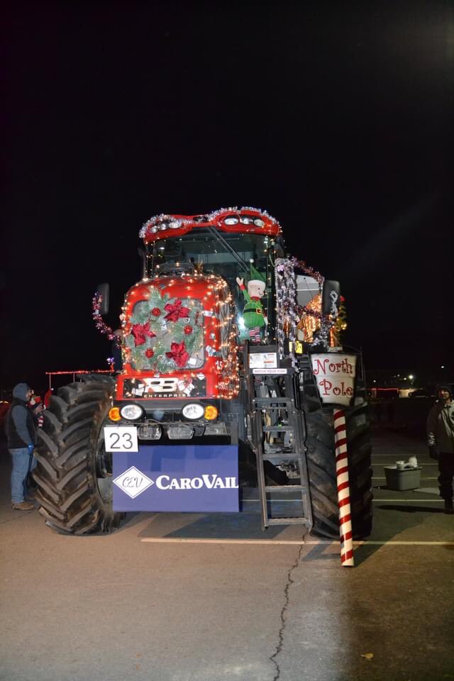 CaroVail's tweet photo. We sure are going to miss the Greenwich Lighted Tractor Parade this year! Which one of our past "tractors" is your favorite? https://t.co/X8gp0TQlVo
