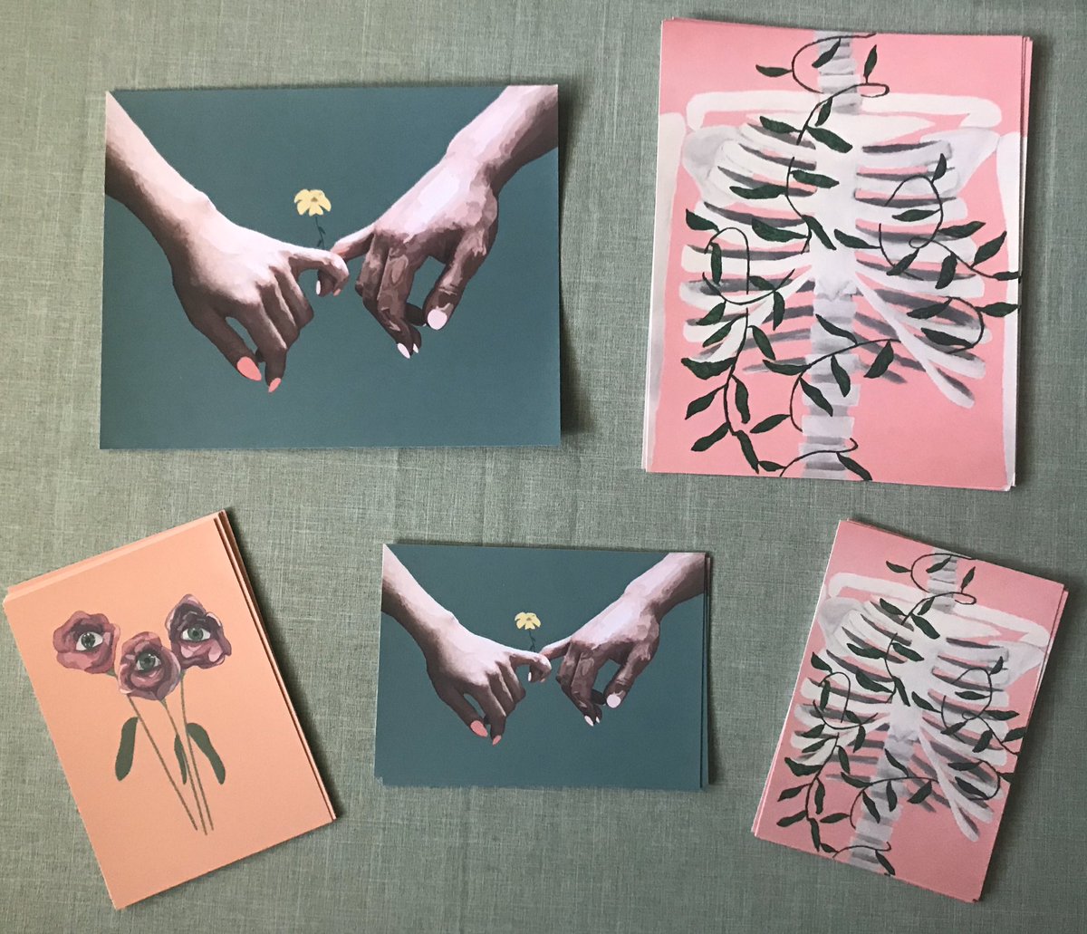 Happy Friday the 13th! Support a small business today and get some spooky art! 

Use code “FRIDAY13” for 13% off your order! (this expires at midnight!)