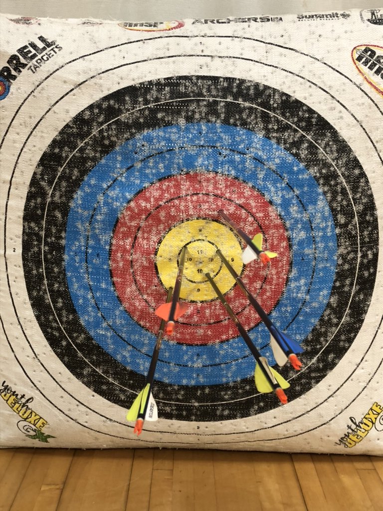 PaulRoadPe1's tweet photo. Friday AM Staff Archery @PaulRoadSchool https://t.co/9zuB5mFgQW