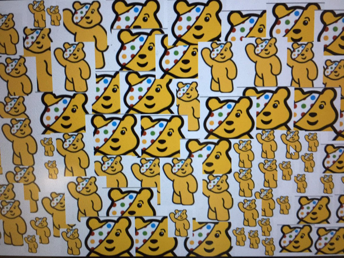 EARamsay_teach's tweet photo. Some @BBCCiN Pudsey fun at Breakfast Club this morning @KnightsridgePr1
How many Pudseys do you think are on this slide?! π #estimation #counting #KPSnumeracy https://t.co/oYKhuEhw5k