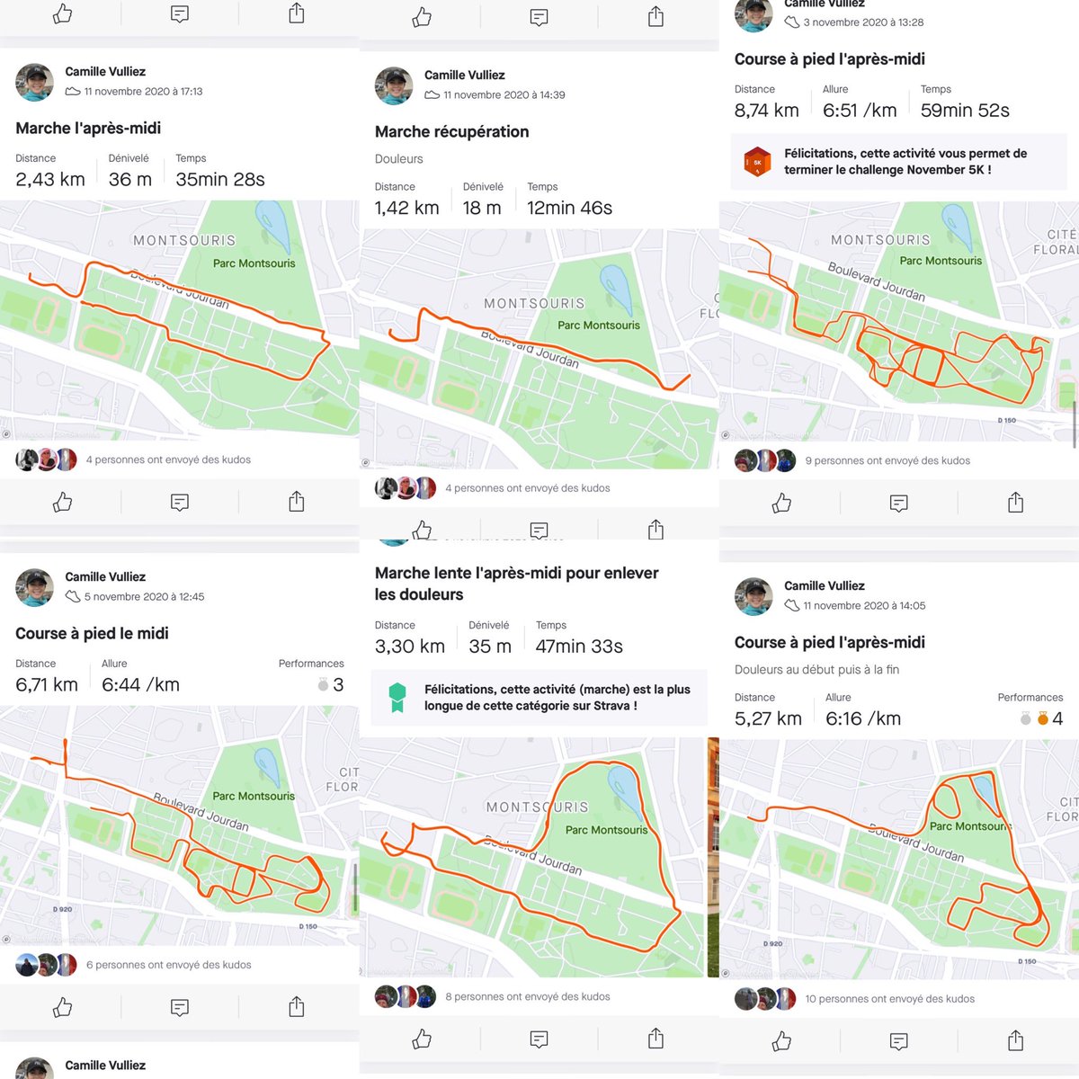 Je cours et marche pour la fondation movember <a href="/AXAFrance/">AXA France</a> 
En ce mois de novembre pour lutter contre le cancer ! A ce jour 28 km pour mon compteur #AXAMovember #AXAAtoutCoeur