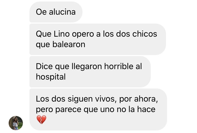 i texted my cousin and she told me that her stepbrother operated 2 men that were shoot by police. both are alive, but it looks like one of them won’t survive