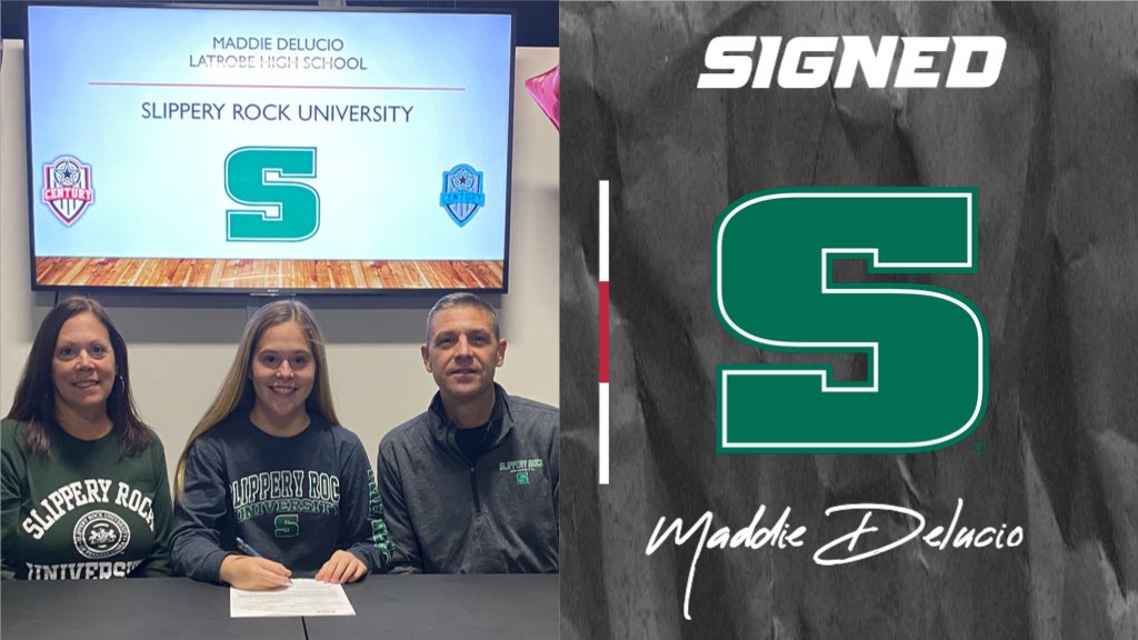 Century_Utd's tweet photo. โฝ๏ธ Maddie Delucio
๐ Slippery Rock University
๐ Signed
@Rock_Athletics
ย
#CenturySigningDay #RepCentury https://t.co/cm8nU8ySnD