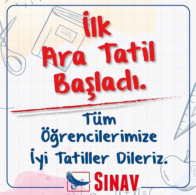 maltepesinavklj's tweet photo. 2020-2021 eğitim öğretim yılının ilk ara tatilinde tüm öğrencilerimize iyi tatiller diliyoruz!🦅
#sınaveğitimkurumları #maltepesınavkoleji #maltepesınavanadolulisesi #sınav #aratatil https://t.co/AsOK9Q8ZRz