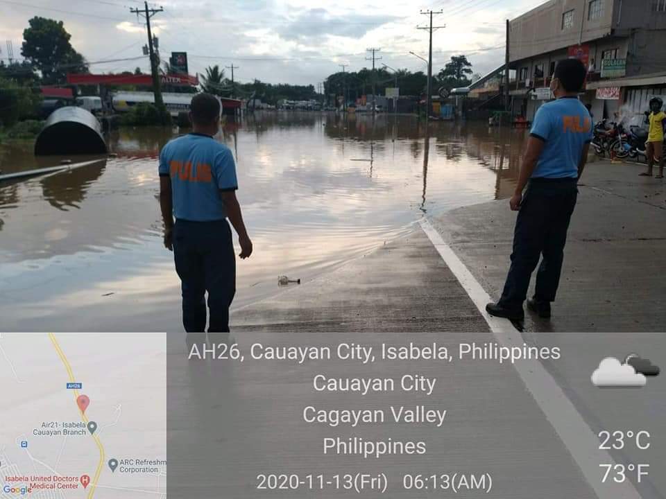 themariansmu's tweet photo. #UlyssesPH | 𝗜𝗦𝗔𝗕𝗘𝗟𝗔

Tagaran Bridge National Highway- Cauayan City, Isabela 

14 hours ago 

Photos: Cauayan City Local Government

@ABSCBNNews @ANCALERTS @cnnphilippines @inquirerdotnet @rapplerdotcom 
@PhilstarNews
@manilabulletin @gmanews https://t.co/RhRjxNnIlC