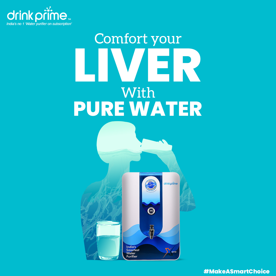DrinkPrime's tweet photo. "Be kind....to your liver from time to time.
#SafeDrinkingWater #NoWaterCans #Bangalore #waterdispensers #smartwaterpurifier #indiafightscorona #rentwaterpurifier #ecofriendly #FitFam #LetsCreativix @madovermarketing_mom @PinimalPosters" https://t.co/xnCfxel1yA
