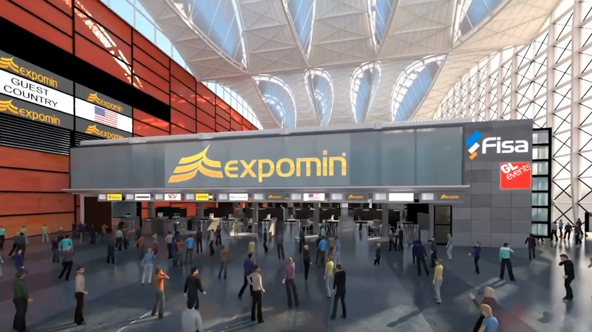 GLevents's tweet photo. #ExpominVirtual 2020 (@ExpominOFICIAL), le 2ème plus grand #salon minier au monde, rassemble actuellement en ligne plus de 1000 exposants de 20 pays, 20 000 visiteurs participent à distance à cet #événement #digital organisé par @fisa_oficial @GLevents #Expomin #eventprofs https://t.co/Qc5P4jzigx