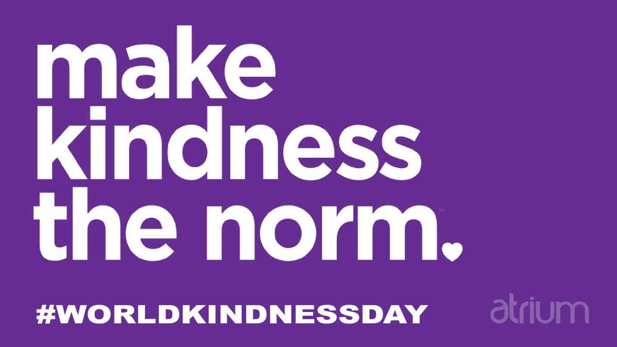 How do you include intentional acts of kindness in your daily routine?

#WorldKindnessDay #MakeKindnessTheNorm