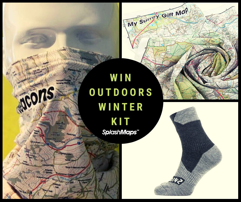 splashmaps's tweet photo. #win a personalised Winter exercise bundle! 1/10 weatherproof fabric #map prizes to keep you on the right track. To enter: like &amp; RT this post, reveal your map's ideal location &amp; title &amp; use #SplashWinter. Details:https://t.co/Yhx4xZBlvO @RamblersGB #FridayFeeling @parkrunUK https://t.co/UB3sd73erp