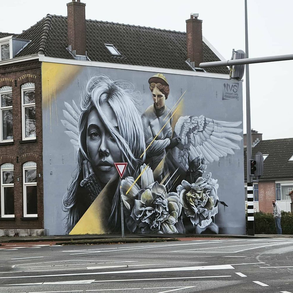 globalstreetart's tweet photo. 'Aphrodite ' - Modern Mythology by @mister_copy and @BeNeR1Graffiti an @nvs_graffiti_crew production for @openartmuseum in Rotterdam, Netherlands.
---
#GlobalStreetArt #StreetArt #PaintedCities https://t.co/ZSFNl2efik