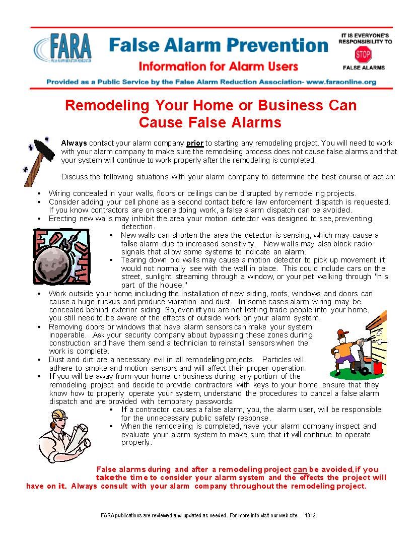 AlarmReduction's tweet photo. It's False Alarm Friday!  Here is this  week's tips to share with your alarm users!
#falsealarmfriday #FARA https://t.co/G6uHf930Vx