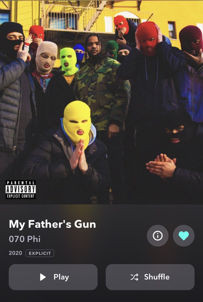  @070Phi -The Deep End ft. 070 Shake -I Bought A Badu Vinyl-Lunch LinesMy Fathers Gun - 10/10