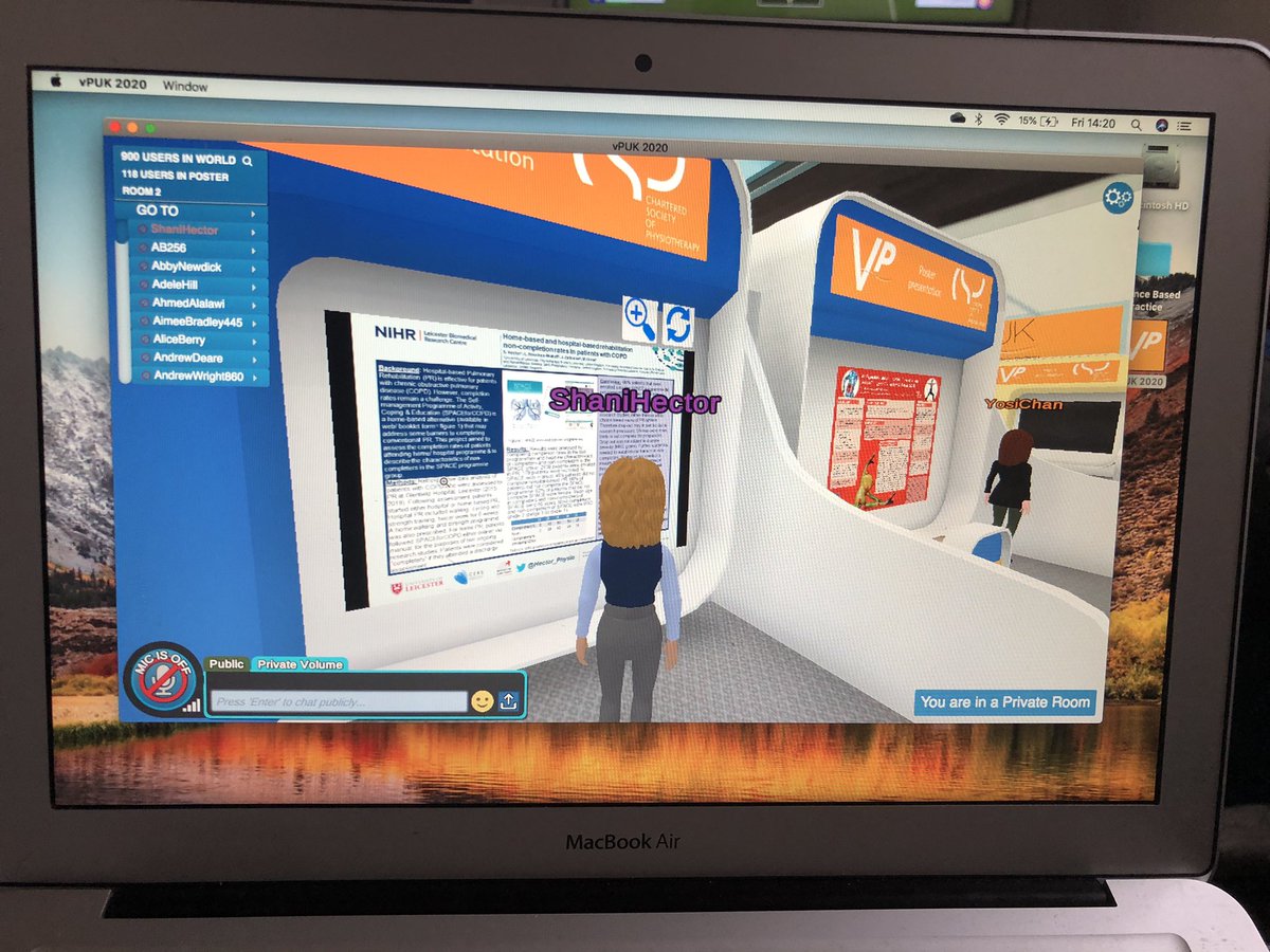 Hector_Physio's tweet photo. After numerous technical difficulties, I finally managed to check out my poster at #Physio20 !! Take a look - Hall 2, B27 https://t.co/uFPElJzRAJ