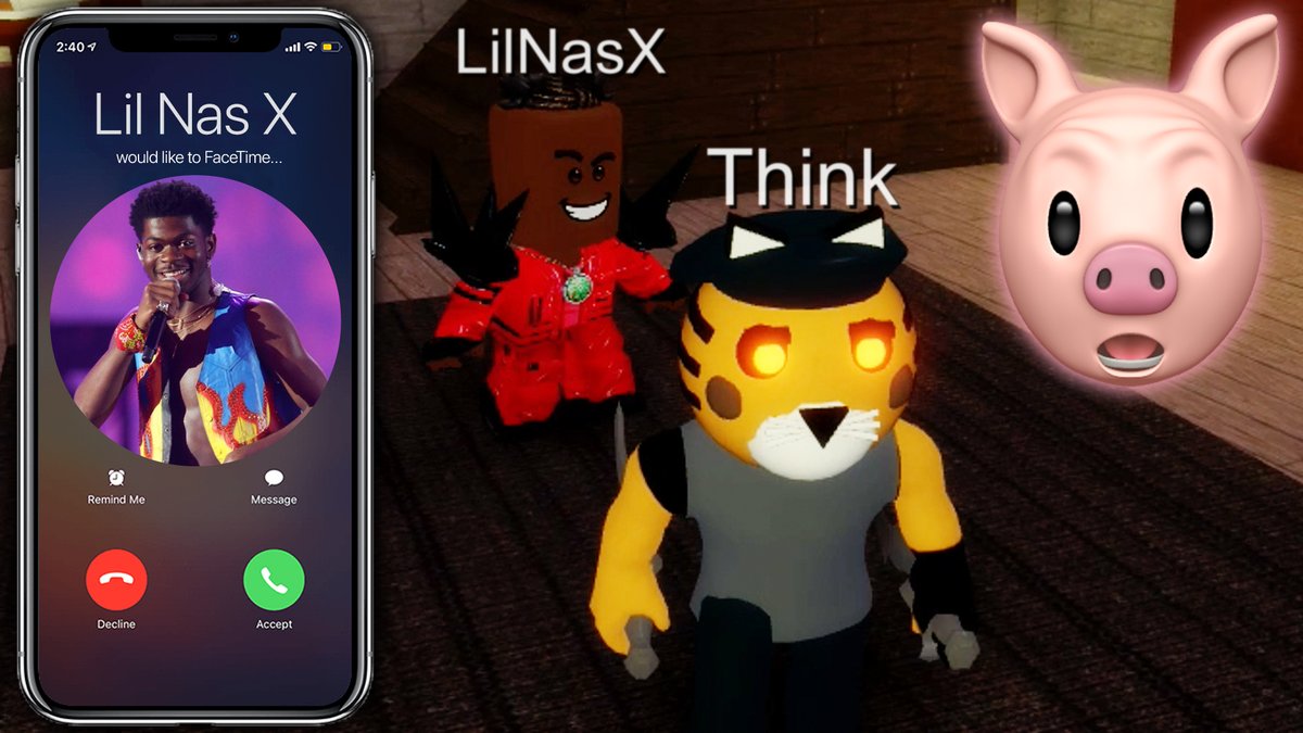 Thinknoodles Ripkopi On Twitter Premiere Tomorrow Roblox Piggy With Lilnasx - thinknoodles roblox name