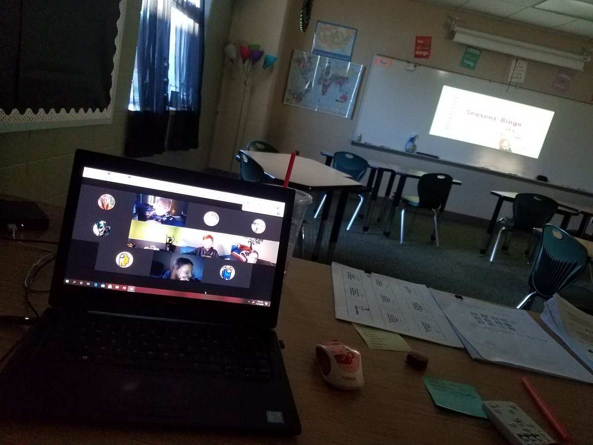 jrowland_gvr5's tweet photo. When the kids don't want to leave the Google Meet because they want to keep playing virtual Science Bingo with @flippitynet! So fun! #virtuallywinning #NMSTeach https://t.co/QynyWsbzp8