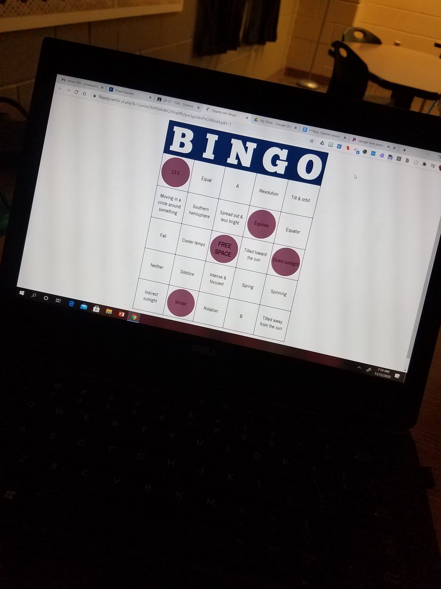 jrowland_gvr5's tweet photo. When the kids don't want to leave the Google Meet because they want to keep playing virtual Science Bingo with @flippitynet! So fun! #virtuallywinning #NMSTeach https://t.co/QynyWsbzp8