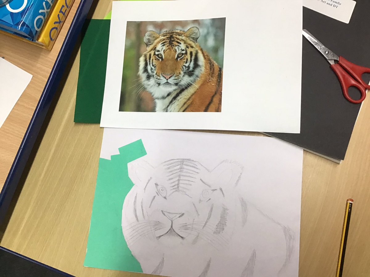 GoodrichCESch's tweet photo. This afternoon Owls Class continued working on their collages which were inspired by the artist Megan Coyle #GSowls #GStopic https://t.co/brYCPrVxMI
