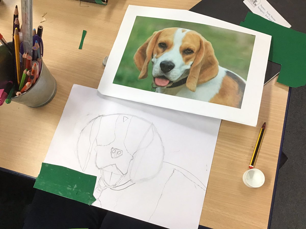 GoodrichCESch's tweet photo. This afternoon Owls Class continued working on their collages which were inspired by the artist Megan Coyle #GSowls #GStopic https://t.co/brYCPrVxMI