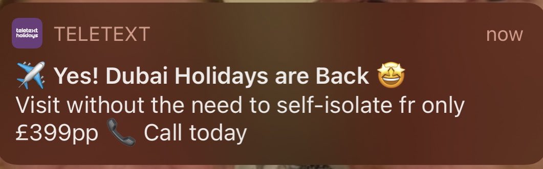 And in today’s joke from the company who still have £1300 of my money illegally.... as if I’d ever use <a href="/TeletextHoliday/">Teletext Holidays</a> again after the horrendous service I’ve been subjected to since June!!!