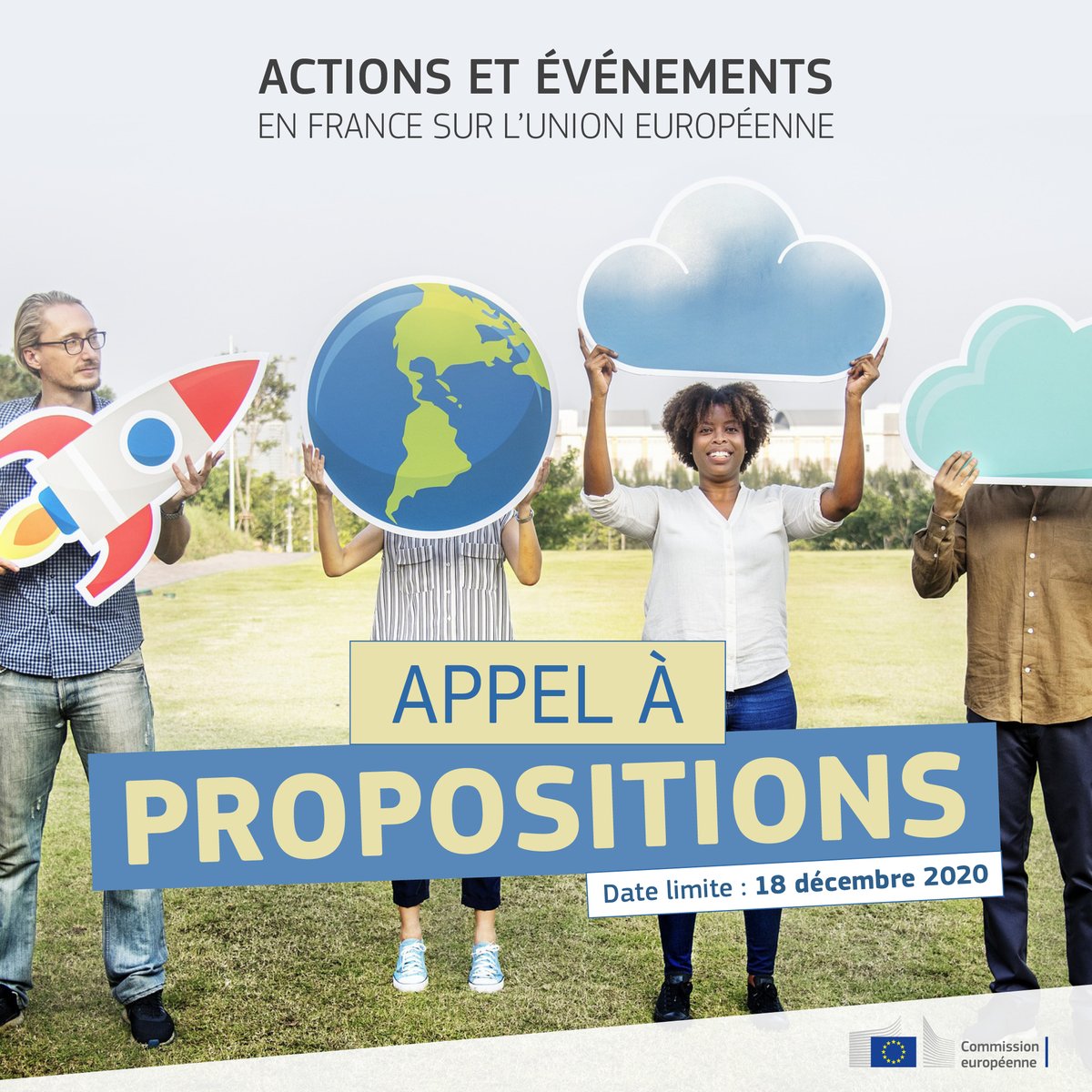 UEFrance's tweet photo. Vous êtes porteur d'un projet à caractère européen ? Vous souhaitez communiquer sur l'Europe ? 🇪🇺

📅 Répondez à notre appel à propositions jusqu'au 18/12 ! → https://t.co/t6A4WEoshw https://t.co/Bg4kZMJvXS