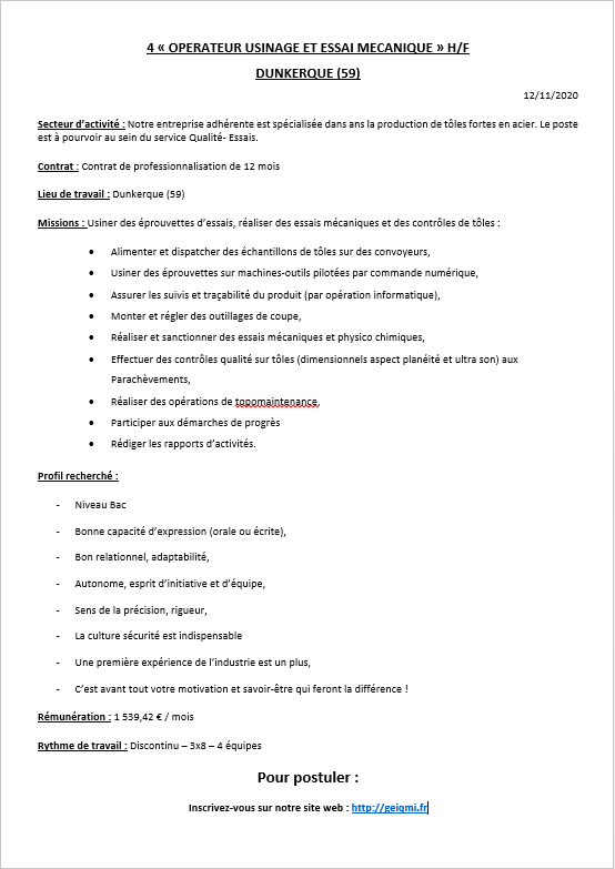 GEIQ MI / GESMI HDF tweet media