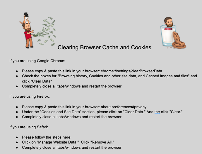 EdTechYoder's tweet photo. Anyone else feel like most of their day is helping Ss clear cache and cookies? 😂 https://t.co/Ebmfx6NjPe