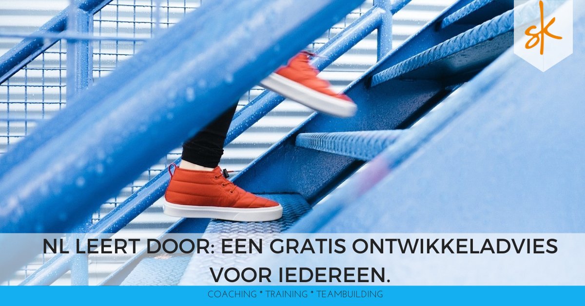 Vanaf 1 december a.s. kun je weer gebruik maken van een gratis Ontwikkeladvies via NL Leert Door.  Ga dan naar NLleertdoor.nu en schrijf je nu alvast in! #ontwikkeladvies #Nlleertdoor #arbeidsmarktscan #werk #coaching #zzp #corona #NOW bit.ly/33aSBq2