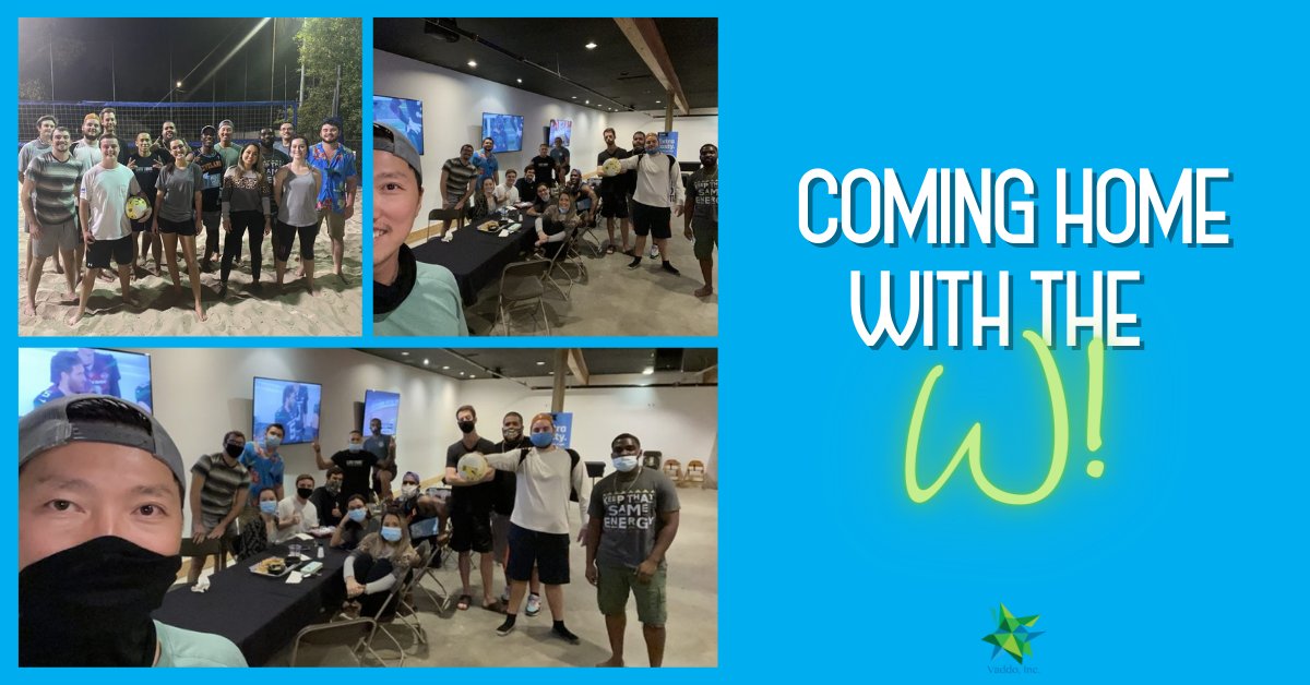 vaddo_inc's tweet photo. #WorkingAtVaddoInc, you learn many skills, including volleyball skills!  Our weekly games have brought us together out of the office to have fun and take a break from our constant hustle! 🏐🏐 https://t.co/OZpUhDckpc
