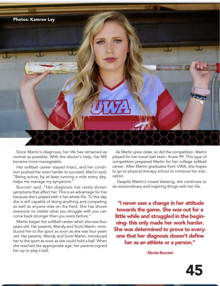 UWA_Softball's tweet photo. And the rest of the story!! Go Tigers https://t.co/lfCDJhVTph