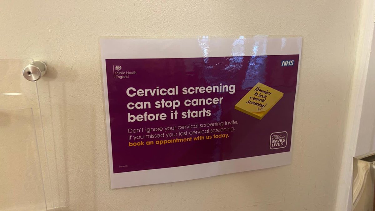 For me, this week started with a trip to the doctors for a routine smear test. I can already hear some of you saying "too much information!" However, there is nothing nasty about looking after your health! [Thread 1/4] @JoTrust |  @OvarianCancerUK  #NoFearGoSmear