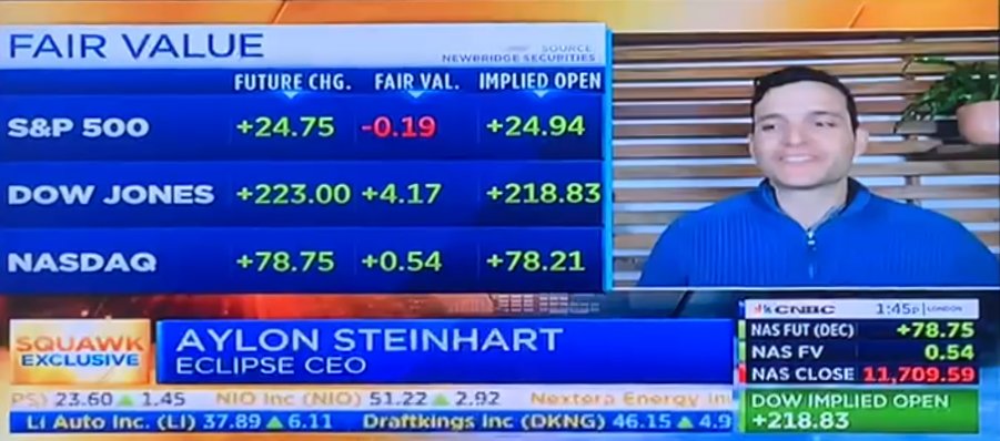 Thanks so much to Alexis and team for having me on with you on <a href="/SquawkCNBC/">Squawk Box</a>  this morning. Great to get the word out about <a href="/eclipse_foods/">Eclipse Foods</a>' mission and cowlessly creamy ice cream!