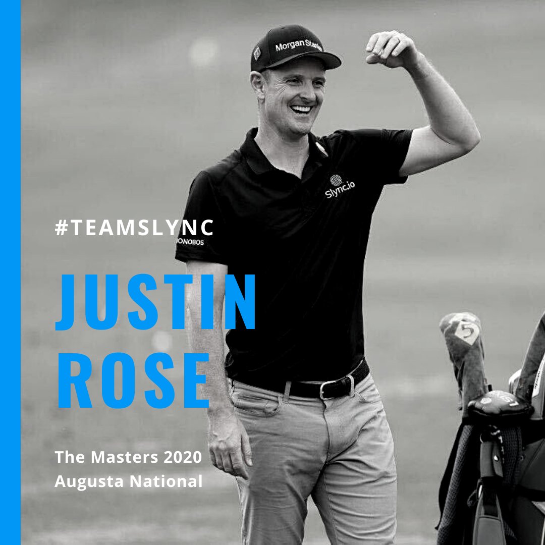 slyncio's tweet photo. Representing a software unlike any other at #TheMasters this week, @JustinRose99, @marcleish and @BWiesberger. Catch all the action live from #TeamSlync on @ESPN today!
#GolfIsAGameOfLogistics #DriveEfficiency ➜ https://t.co/7tBkZwKkaF https://t.co/WBxPRZ1MeV