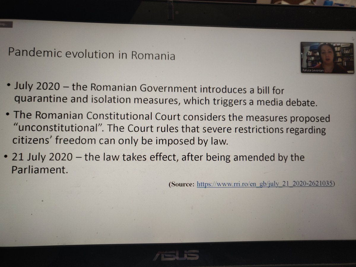 Raluca Levonian on Romanian state measures against the pandemic. #DN25 #GlobalDispositif