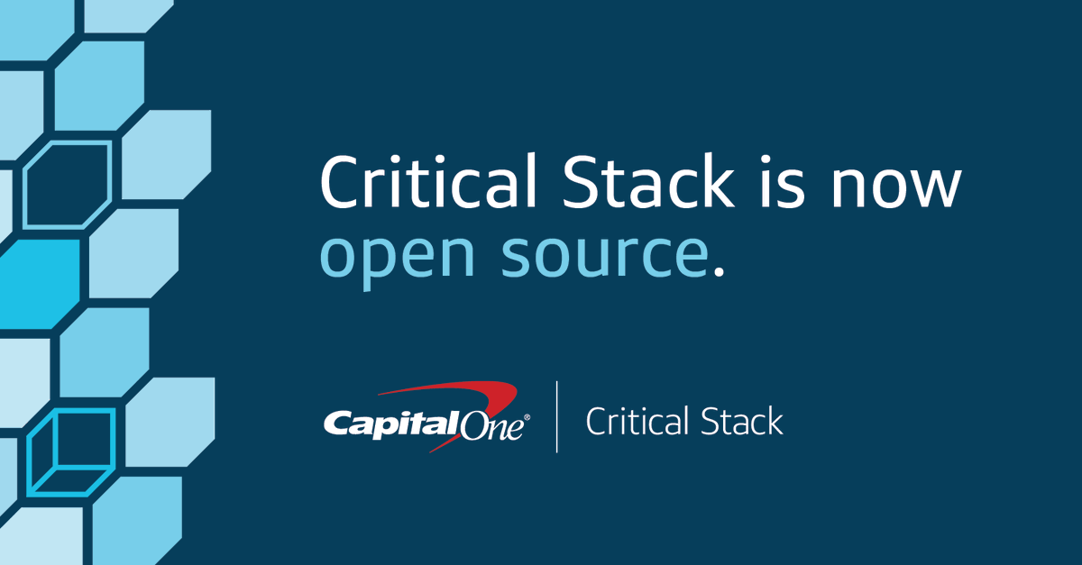 CapitalOneTech's tweet photo. Have you heard? We've open sourced Critical Stack, our container orchestration tool. Check it out on GitHub or here.