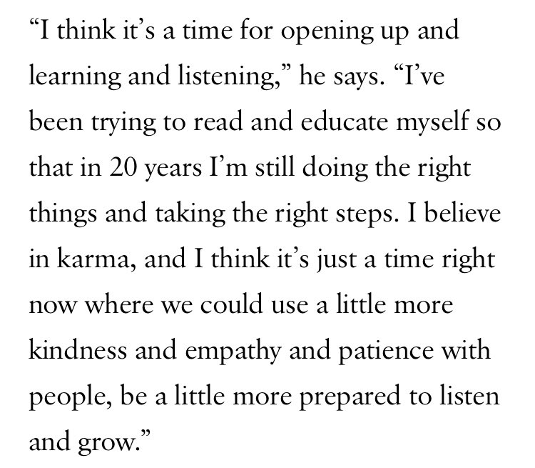 Some of my favorite parts from the vogue article ~ a thread