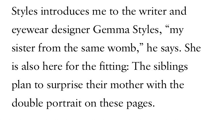 Some of my favorite parts from the vogue article ~ a thread