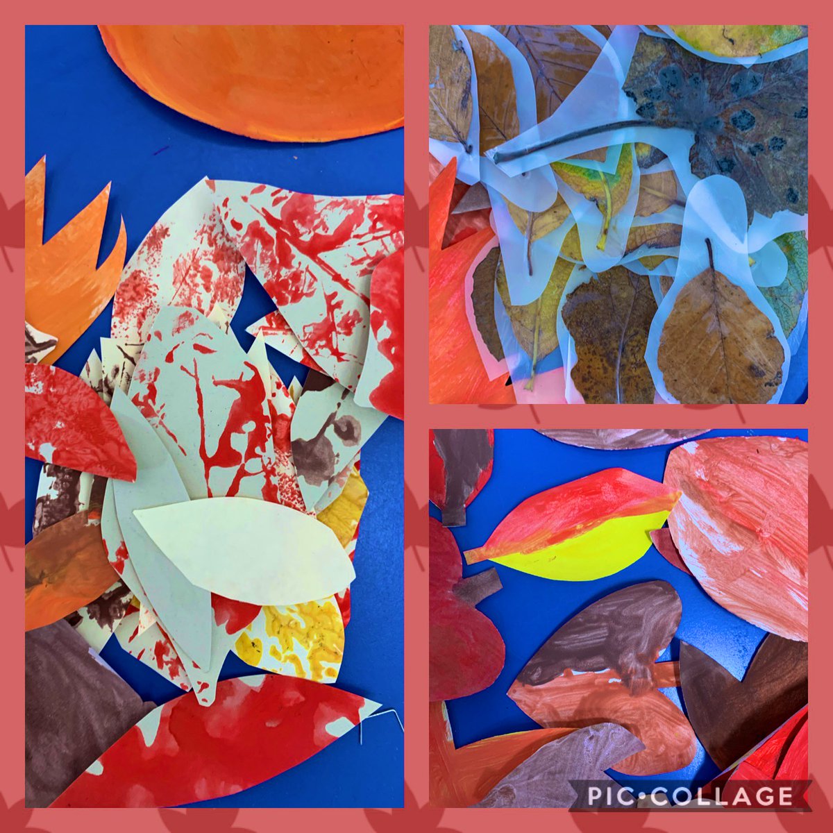 CoullHayes's tweet photo. Lots of work with leaves this morning. Keep you eyes peeled for the finished product next week! https://t.co/1Ssp5Fh3Ma