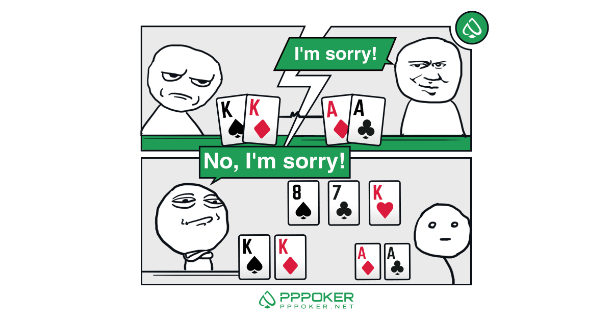 pppokerofficial's tweet photo. Poker and apologies are not compatible!!π€£#PPJokes #PPPoker #poker https://t.co/hMfwg4G3fh