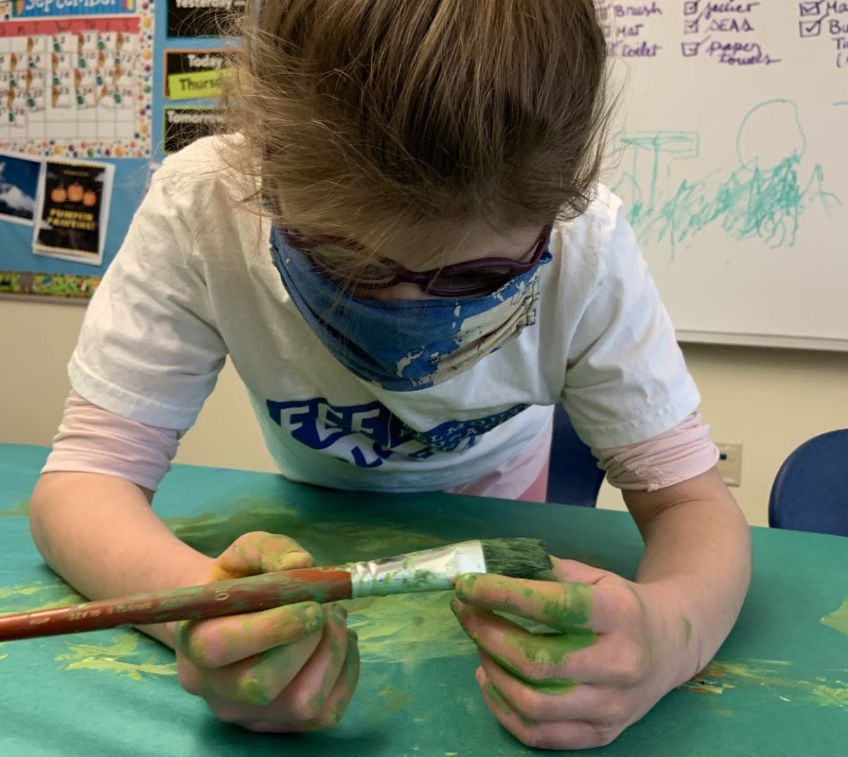 There were so many things that she could do. Each time we saw one marked "Met Criteria," it made our hearts sing. Tess could show an interest in the physical or verbal behavior of peers. Look at a person in anticipation of blowing bubbles. Make marks with a writing utensil. 21/37