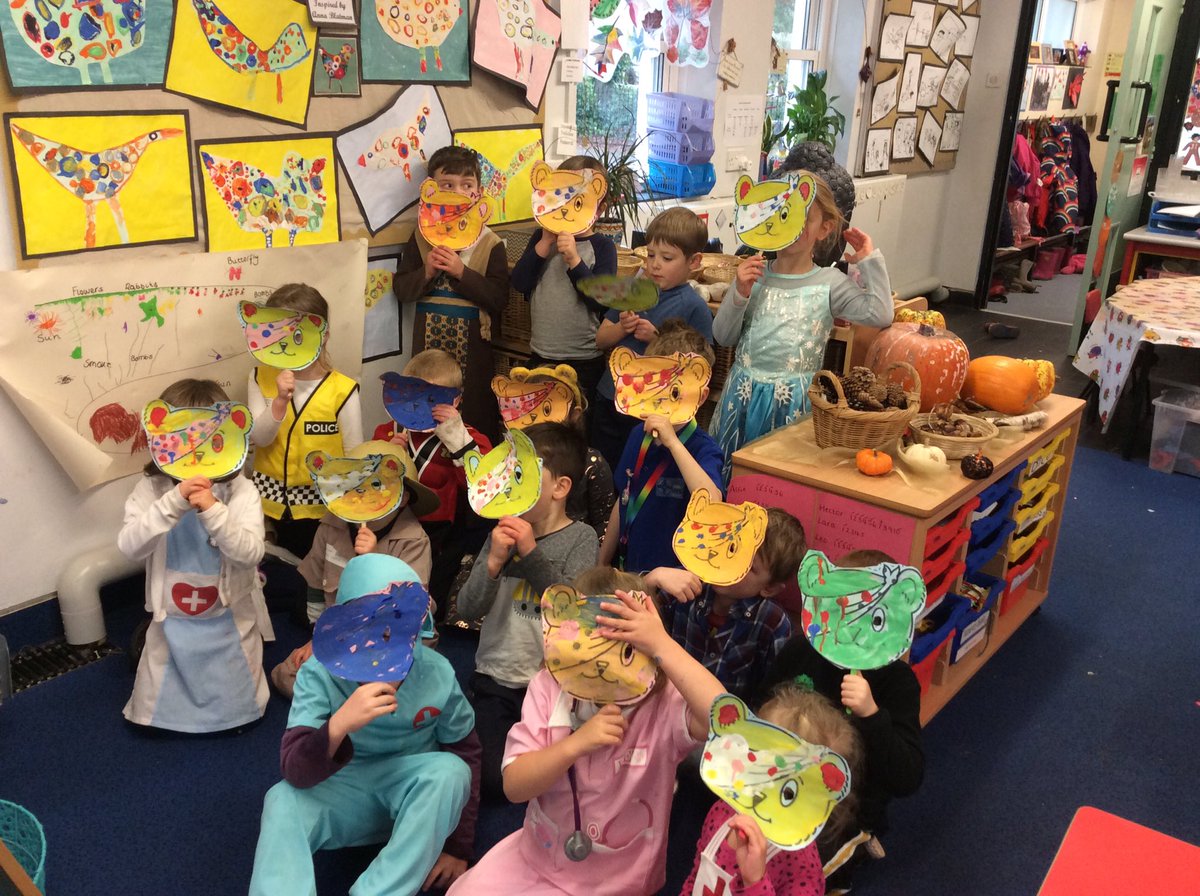 Let’s hope we have made lots of money for Children in Need.#receptionclass #ChildrenInNeed #caringforothers