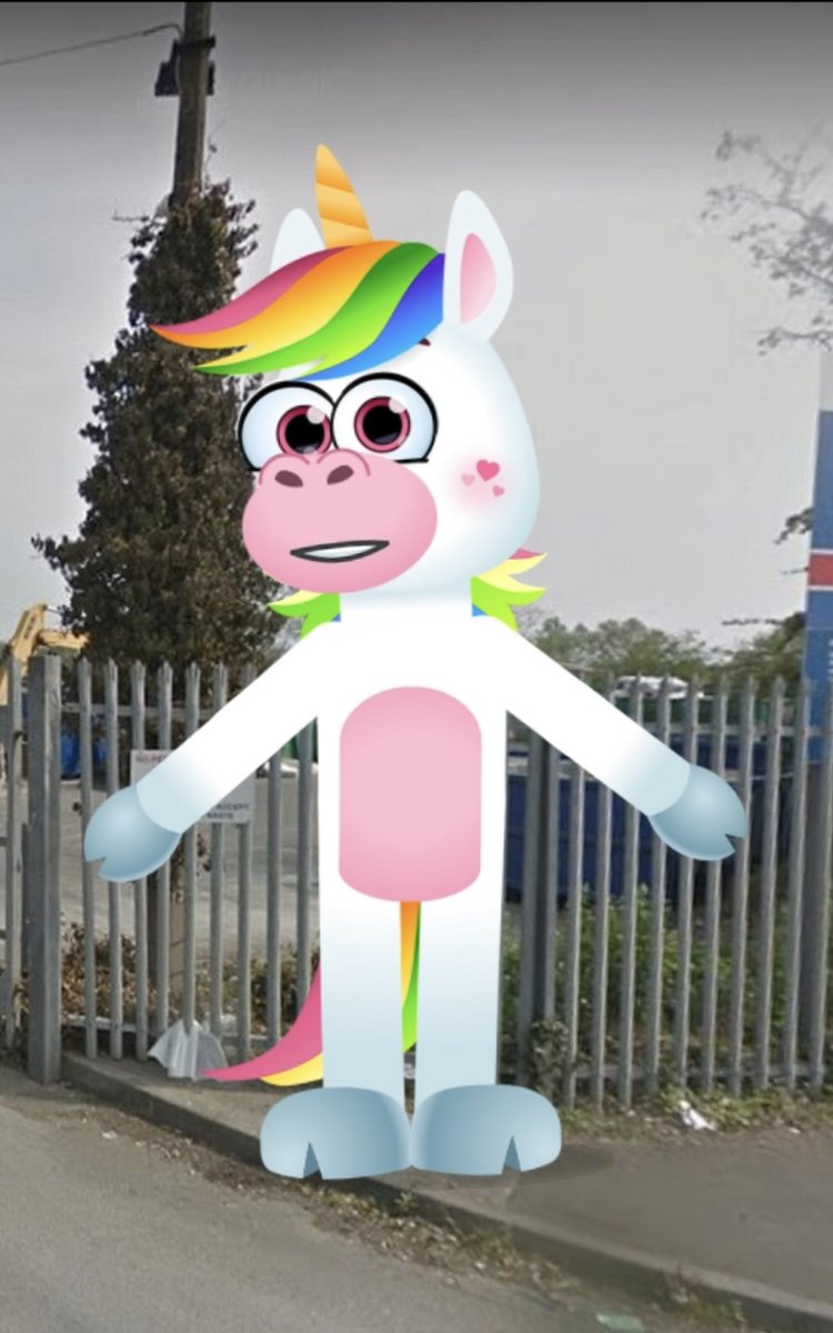 Meet Tatty, a cuddly toy unicorn who has been separated from his family and needs to get back to a local Household Waste Recycling Centre to reunite with them for Christmas, or something. #ChristmasTatty