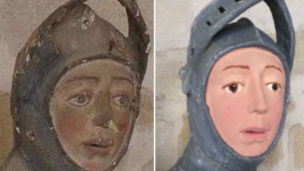 ElyseWillems's tweet photo. You either die a hero, or you live long enough to see yourself become another botched Spanish art restoration. https://t.co/SWJcEVHPHO