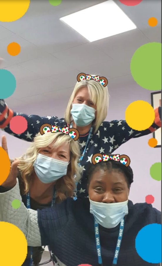 HertsEast's tweet photo. The E&amp;N Referral Hub @HertsEast raise money for @BBCCiN by wearing their pyjamas to work today @HCTNHS https://t.co/M3gwUnfDIj