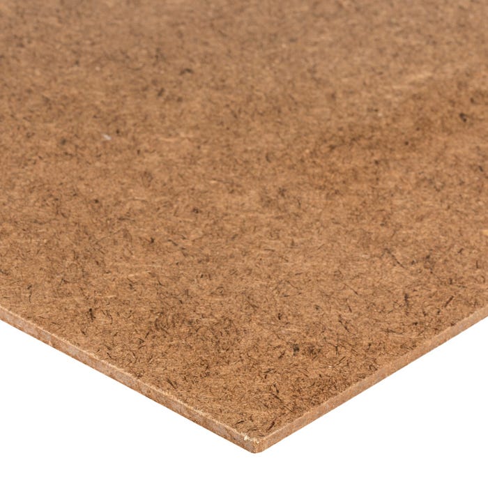 Hardboard (sometimes called Masonite) is a high-density fibreboard but only available in thin sheets and can be coated or perforated to create pegboards. It is also used to create smooth surfaces for flooring. Pinboard uses waste paper/12