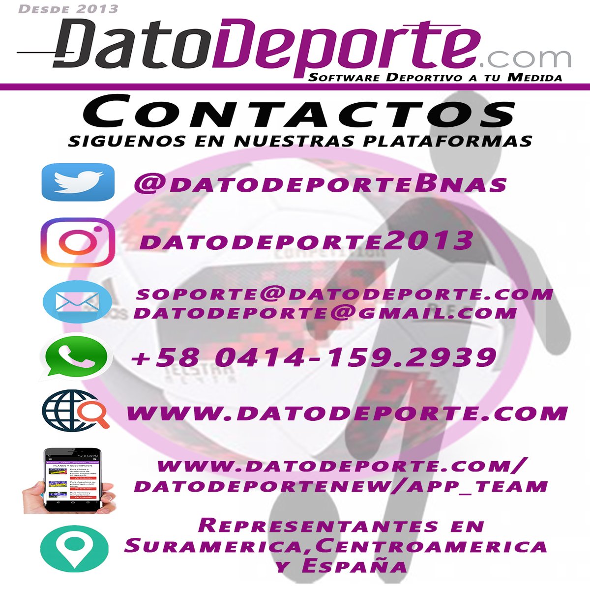datodeporteBnas's tweet photo. Contáctanos...!! https://t.co/L3bNWF9vii